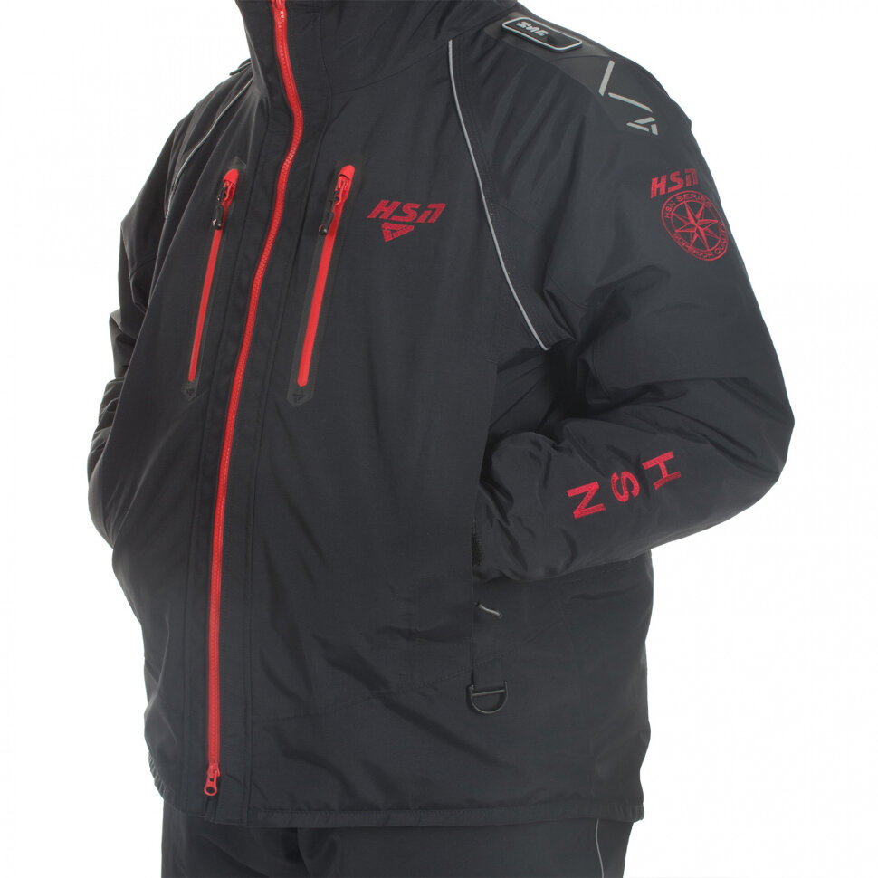 98115 Демисезонный костюм ХСН Rambler II black/red молнии от +10С до -5С